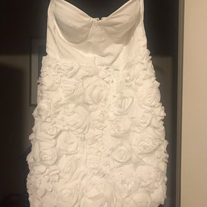 Fashion Nova floral white dress